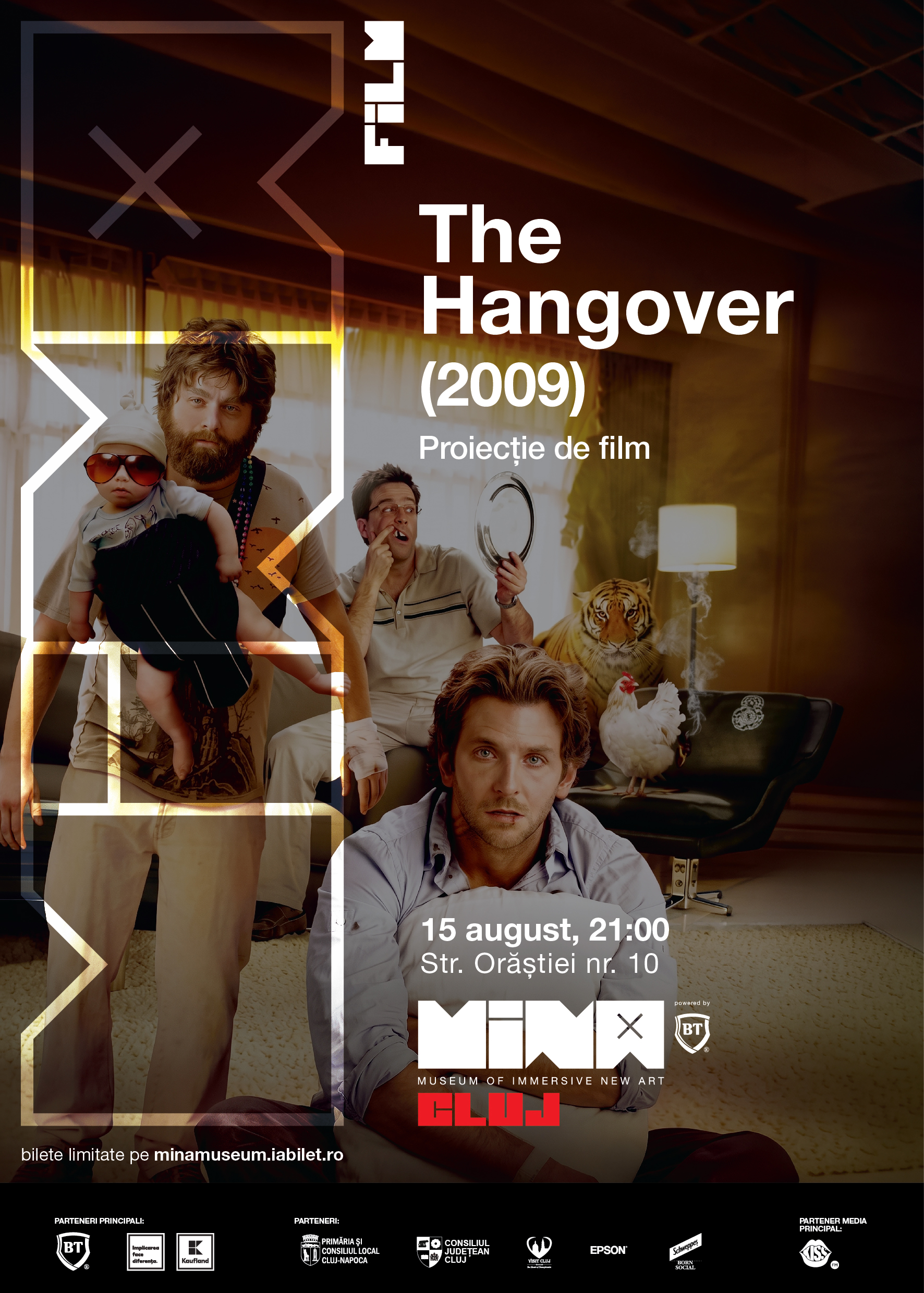The Hangover (2009) – proiecție de film @ MINA