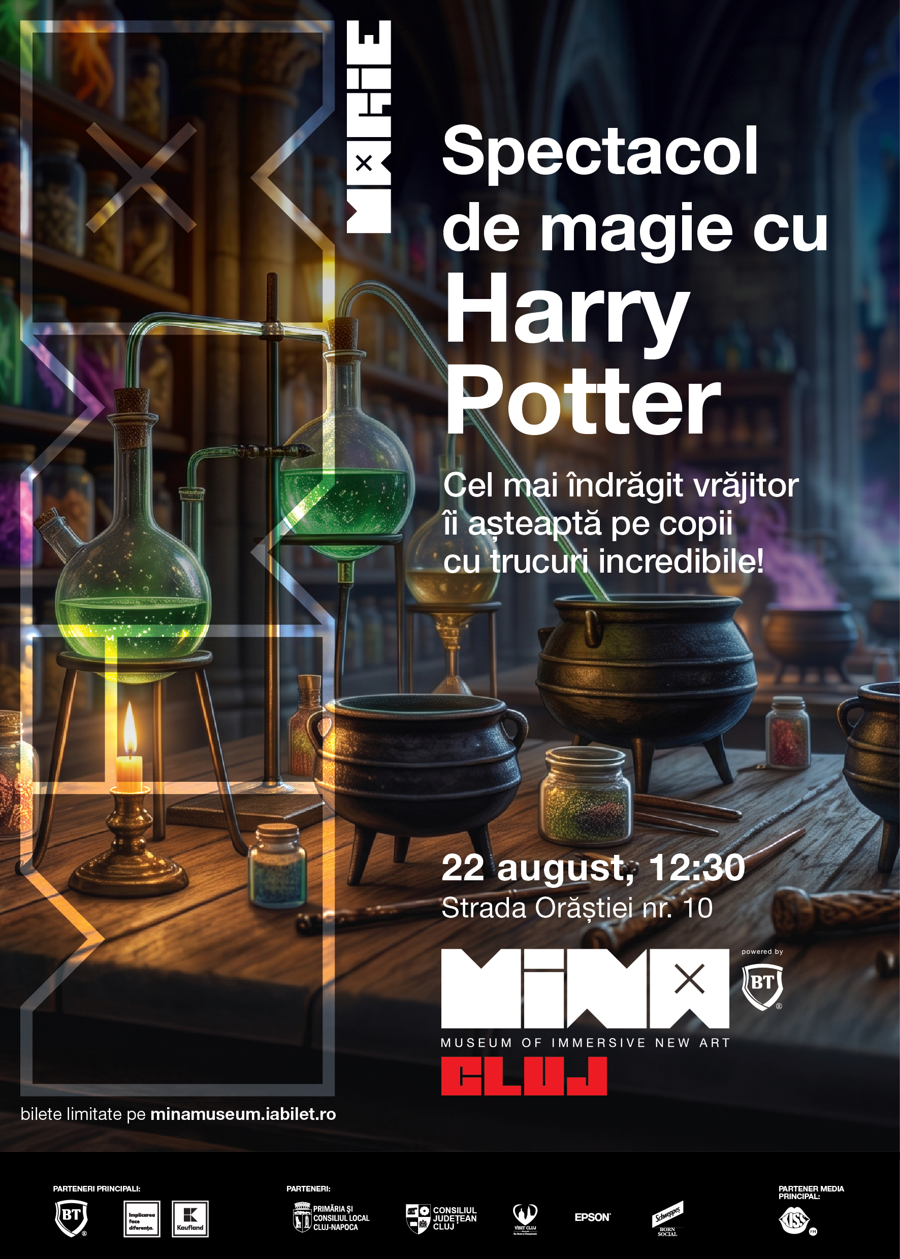 Spectacol de magie cu Harry Potter @ MINA