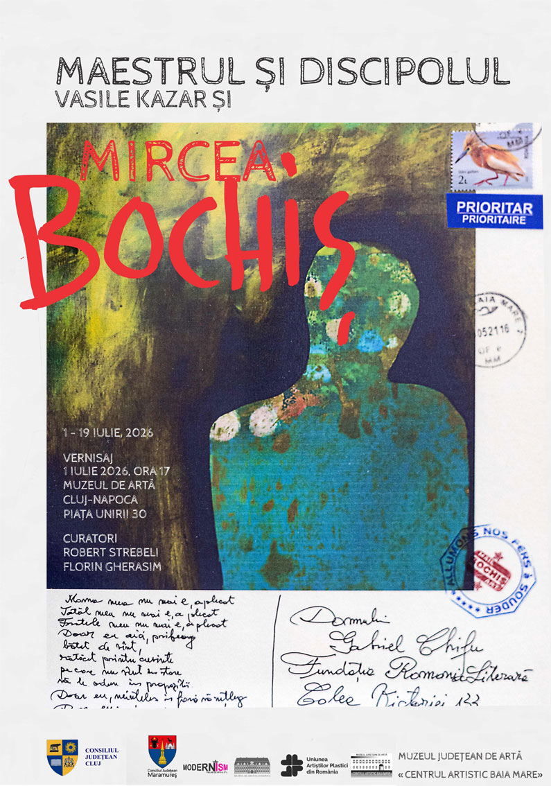Expoziția „Maestrul și discipolul” – Vasile Kazar și Mircea Bochiș