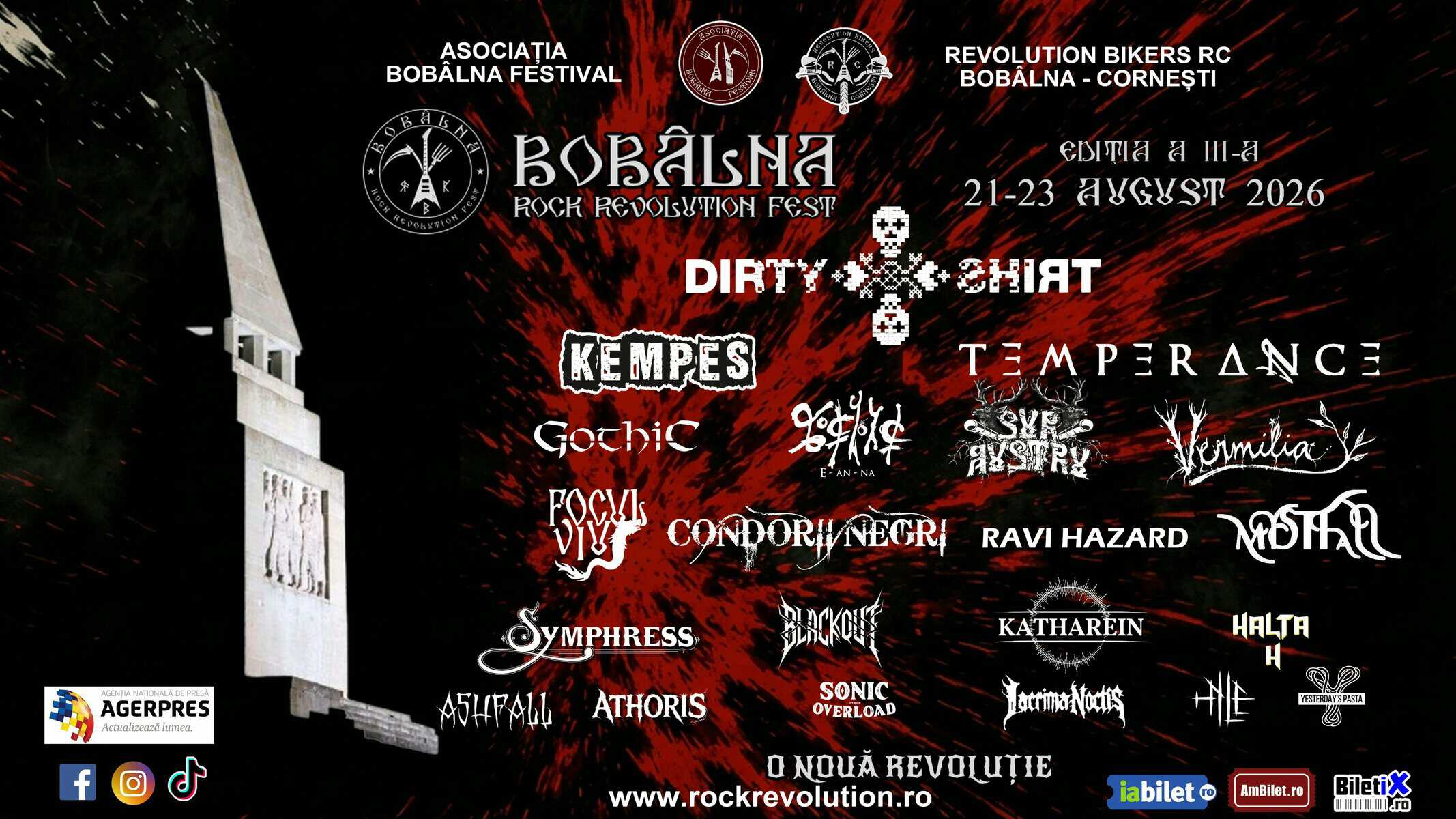 Rock Revolution Fest Bobâlna 2026